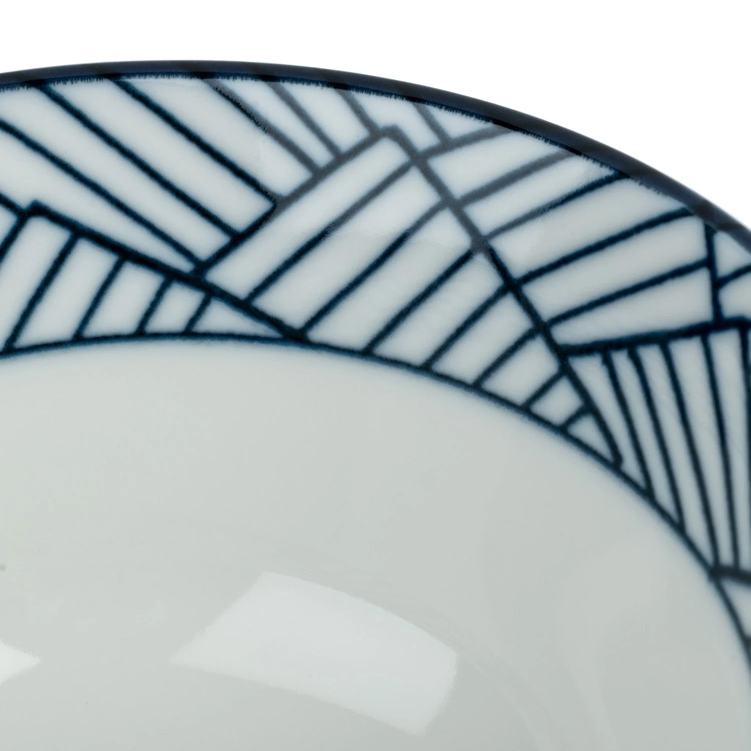 Ajiromon Geometric Japanese Rice Bowl - Image 4