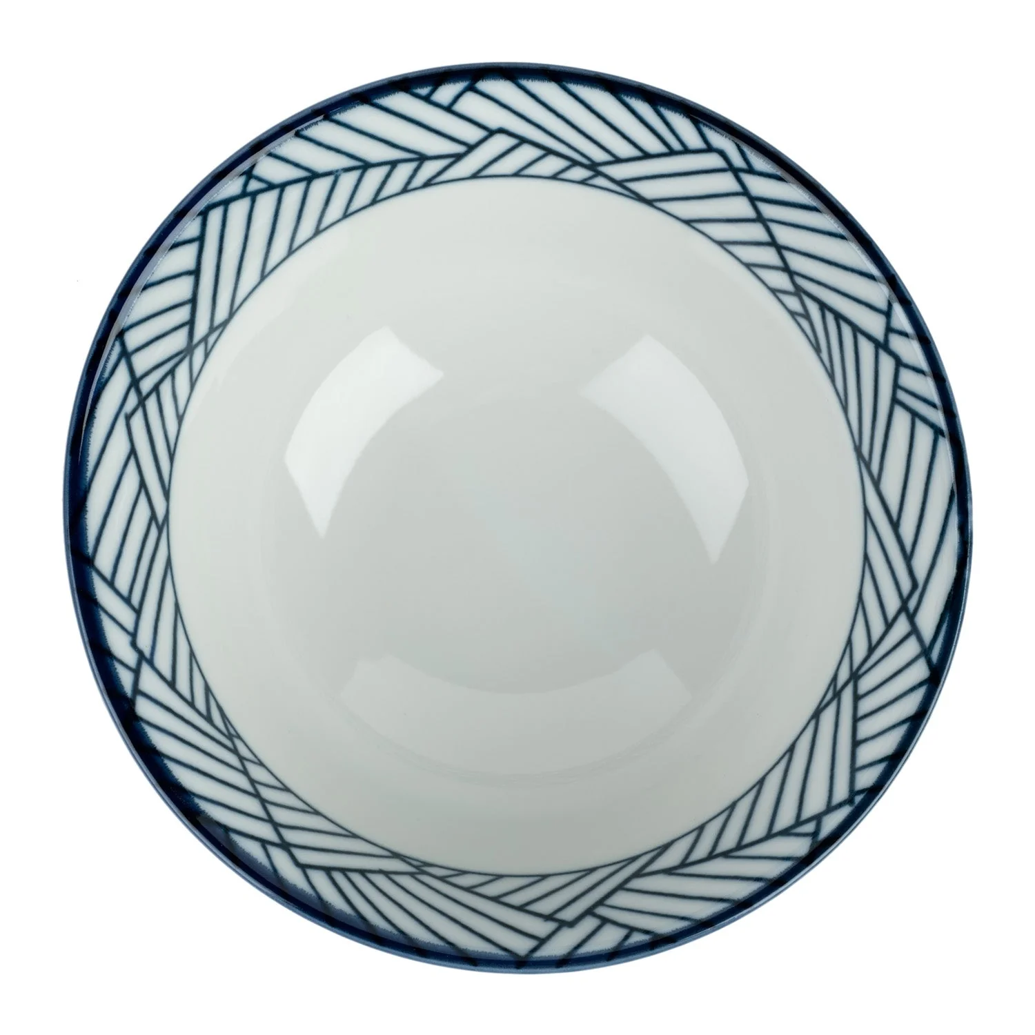 Ajiromon Geometric Japanese Rice Bowl - Image 5