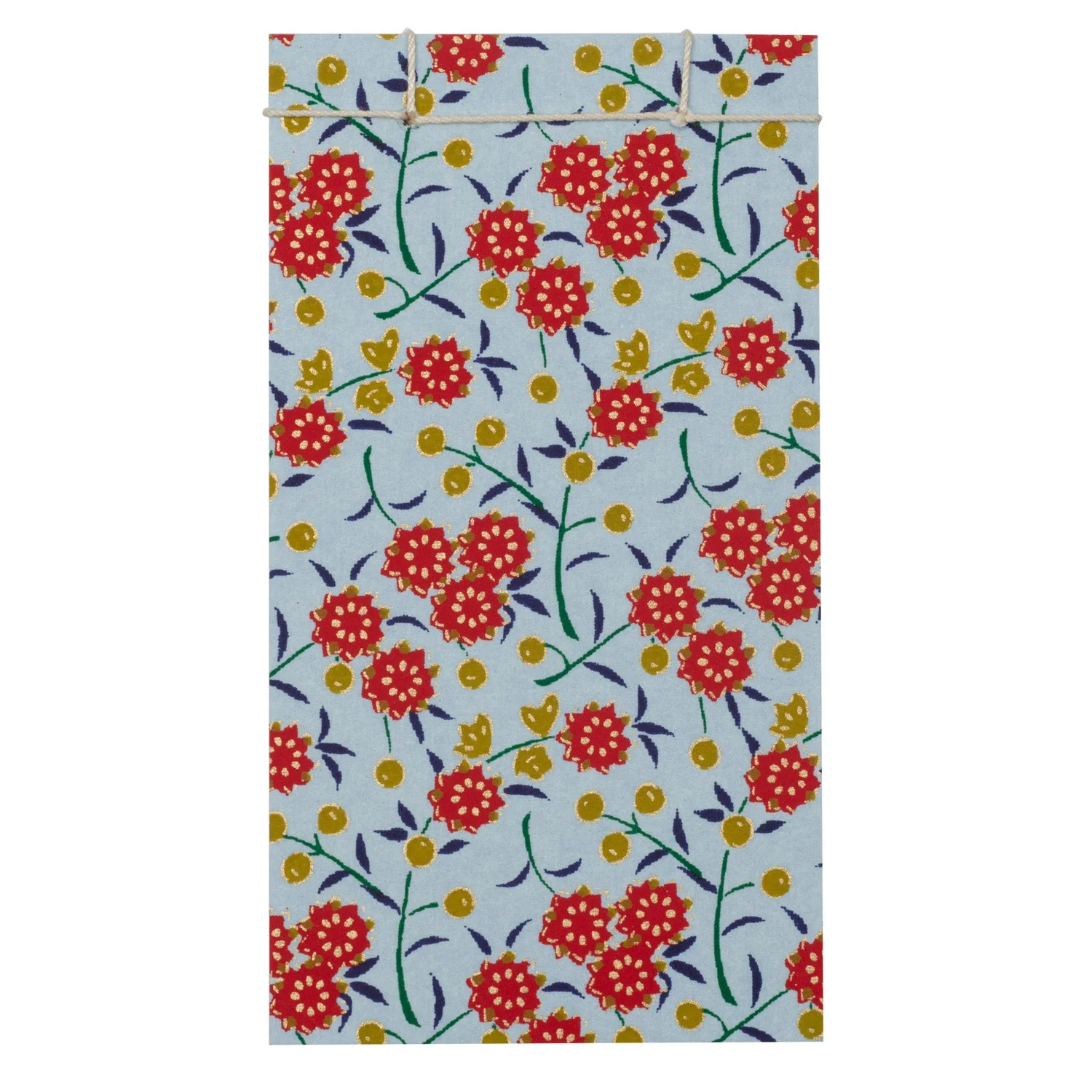 Aka Kobana Yuzen Mini Japanese Memo Pad - Image 3