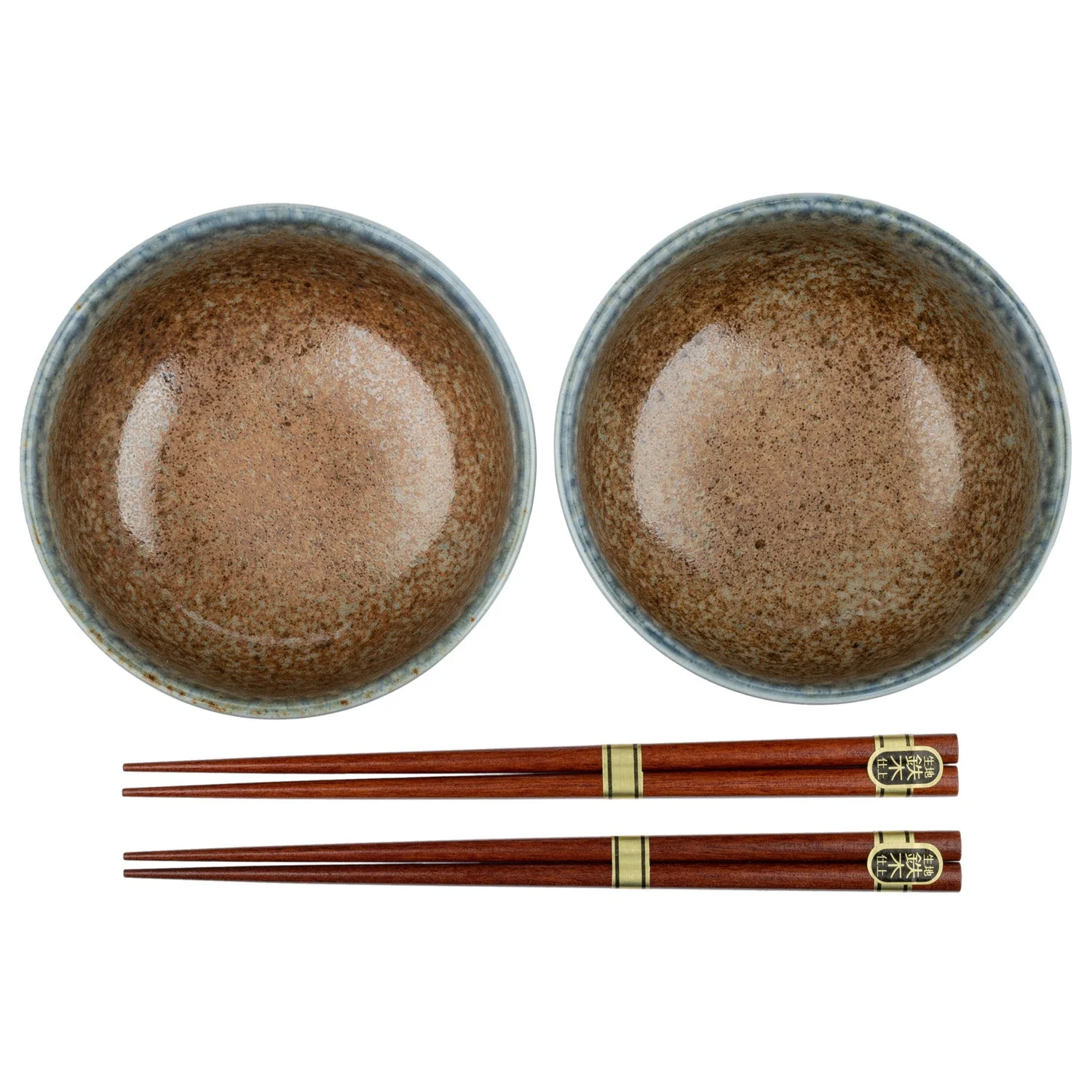 Aki Japanese Bowl and Chopstick Gift Set - Image 4