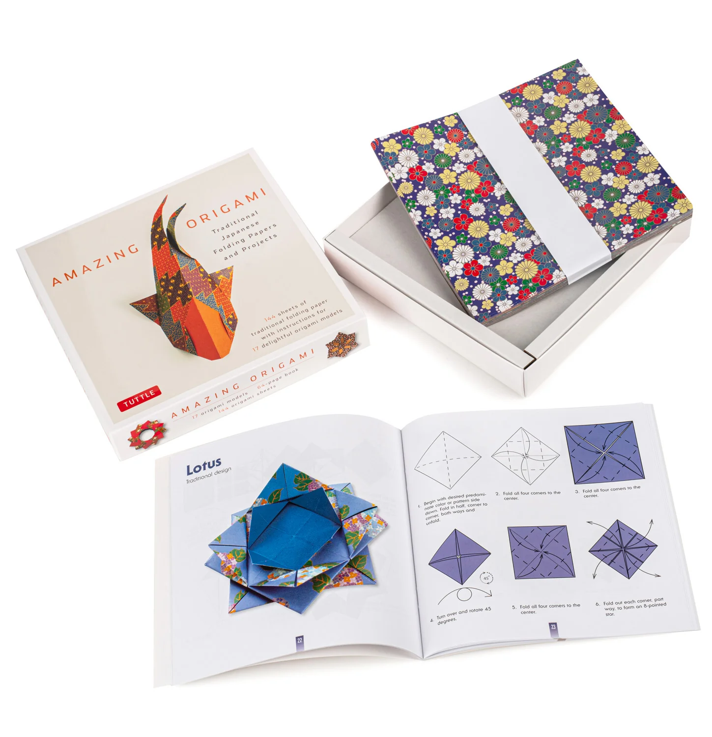 Amazing Origami Japanese Folding Paper Book - Image 4