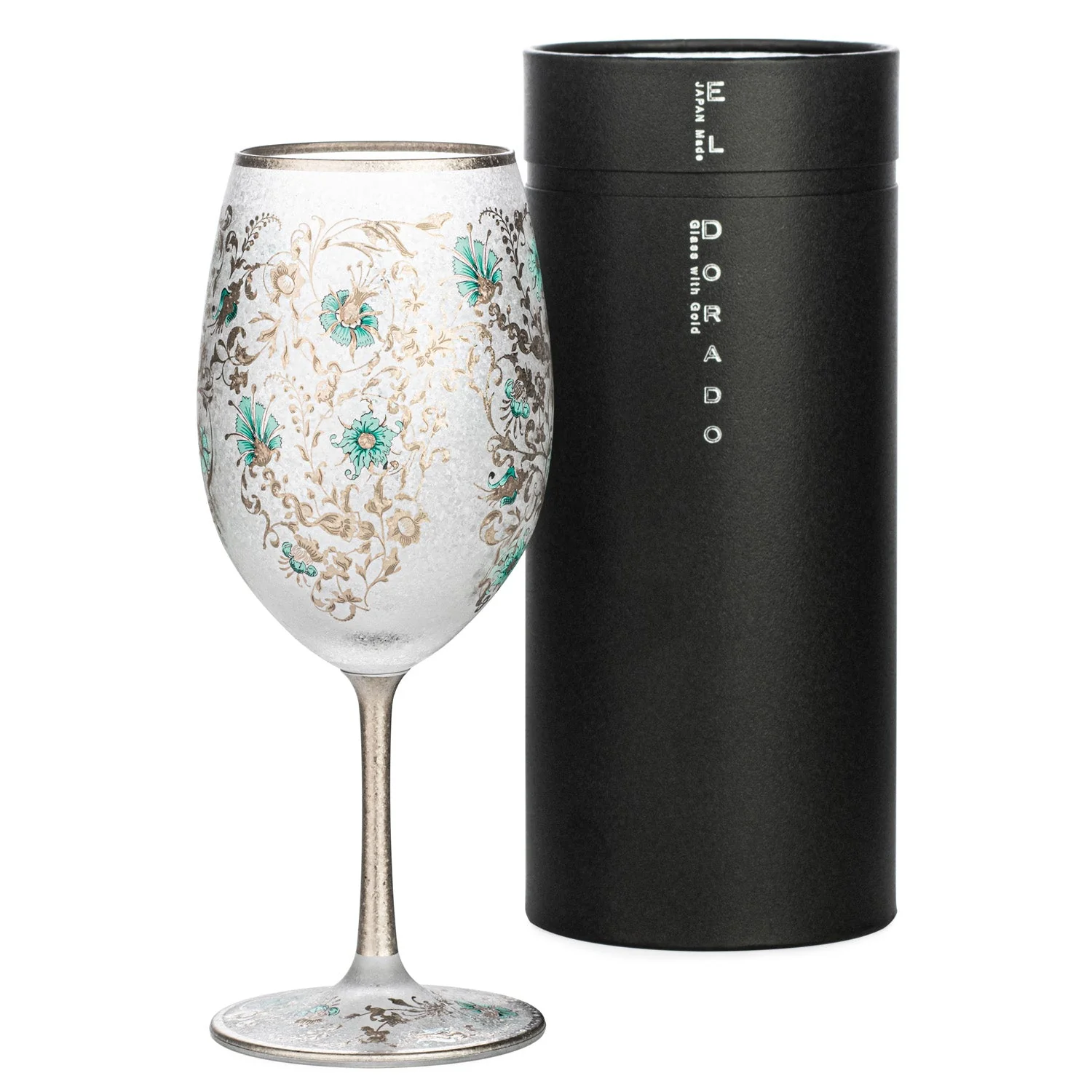 Arabesque Silver Premium Japanese Wine Glass - Image 5