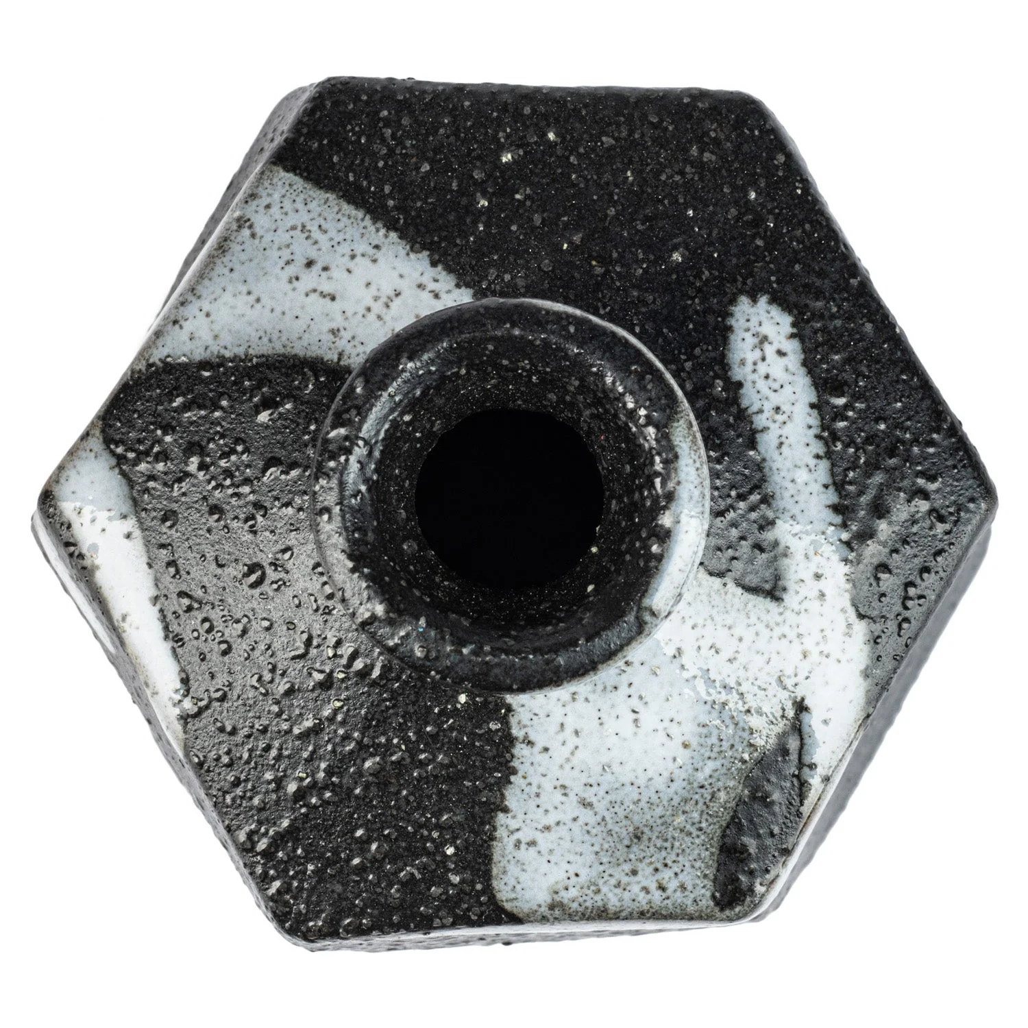 Black Ichirin Sashi Japanese Mini Vase - Image 4