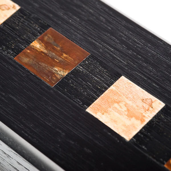 Black Square Handmade Japanese Pen Box - Image 3