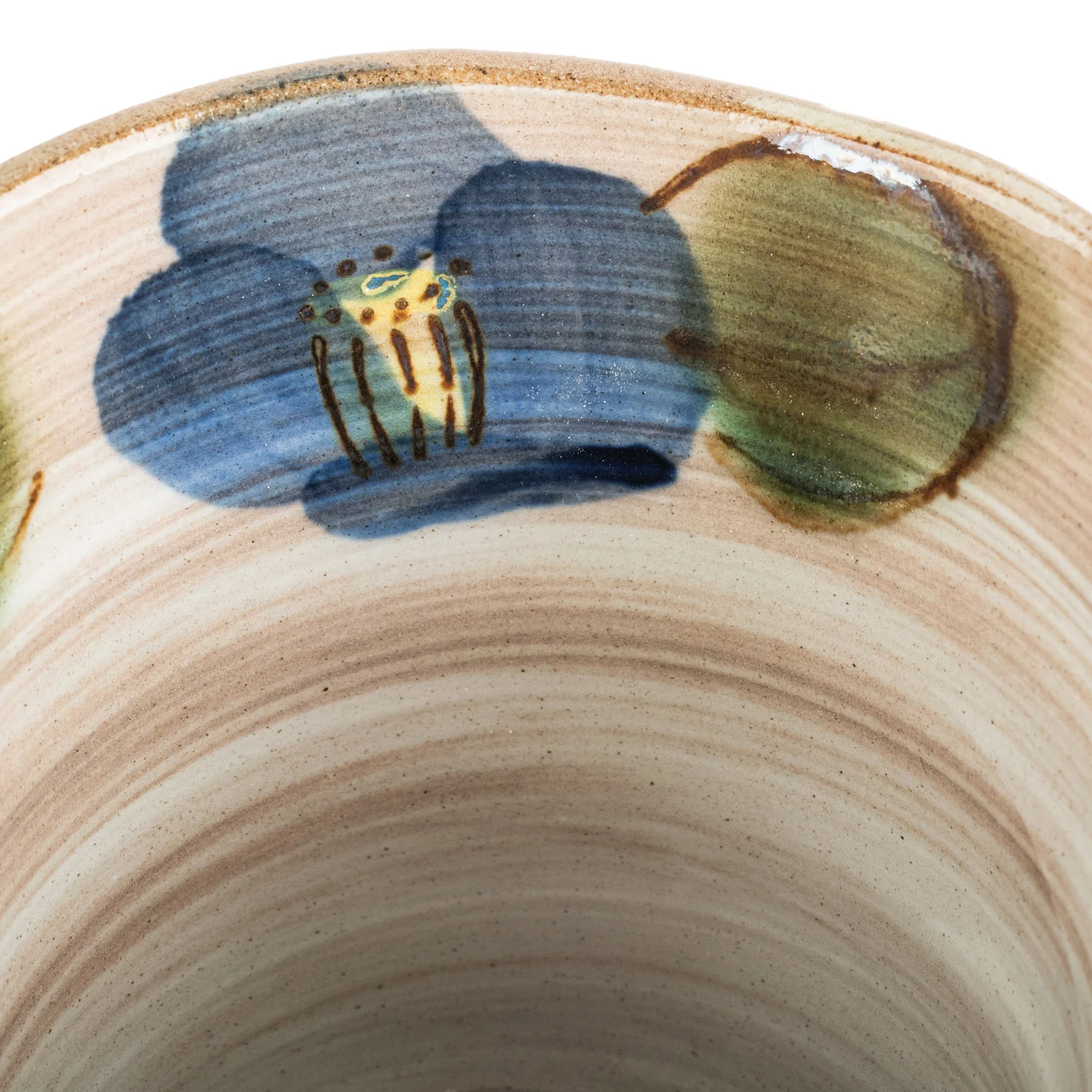 Blue Camellia Japanese Mug - Image 3