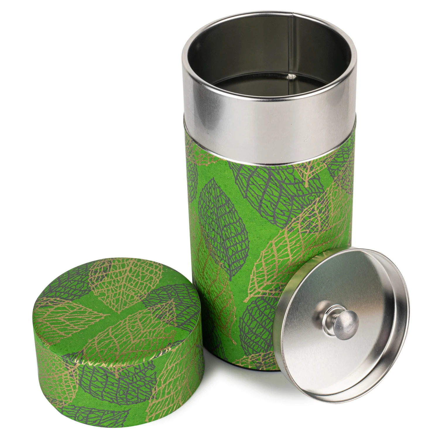 Bright Green Leaf Premium Japanese Tea Caddy - Image 3