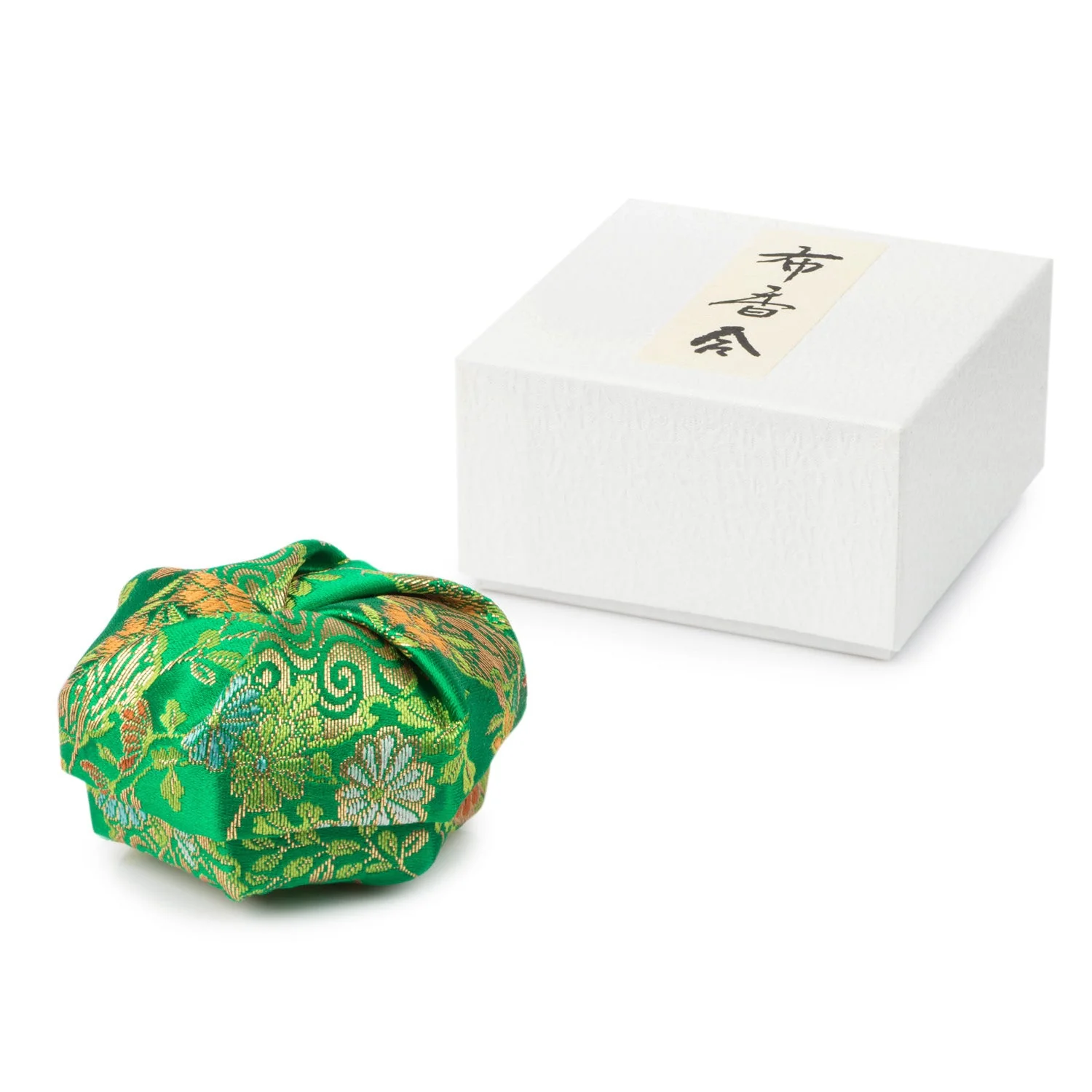 Green Floral Traditional Japanese Jewellery Box - Image 3