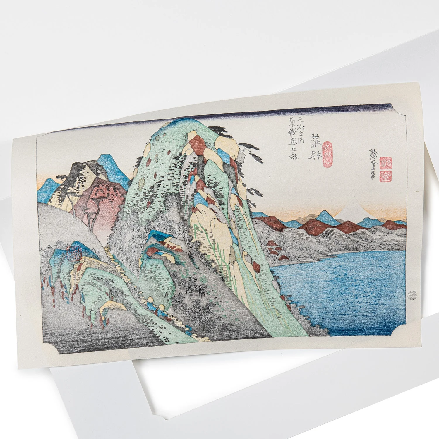 Hakone Japanese Woodblock Print - Image 3