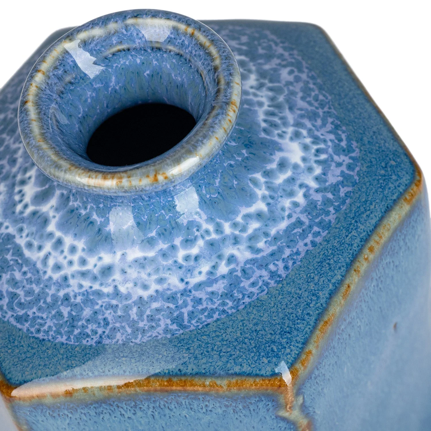 Indigo Blue Namako Japanese Mini Vase - Image 3