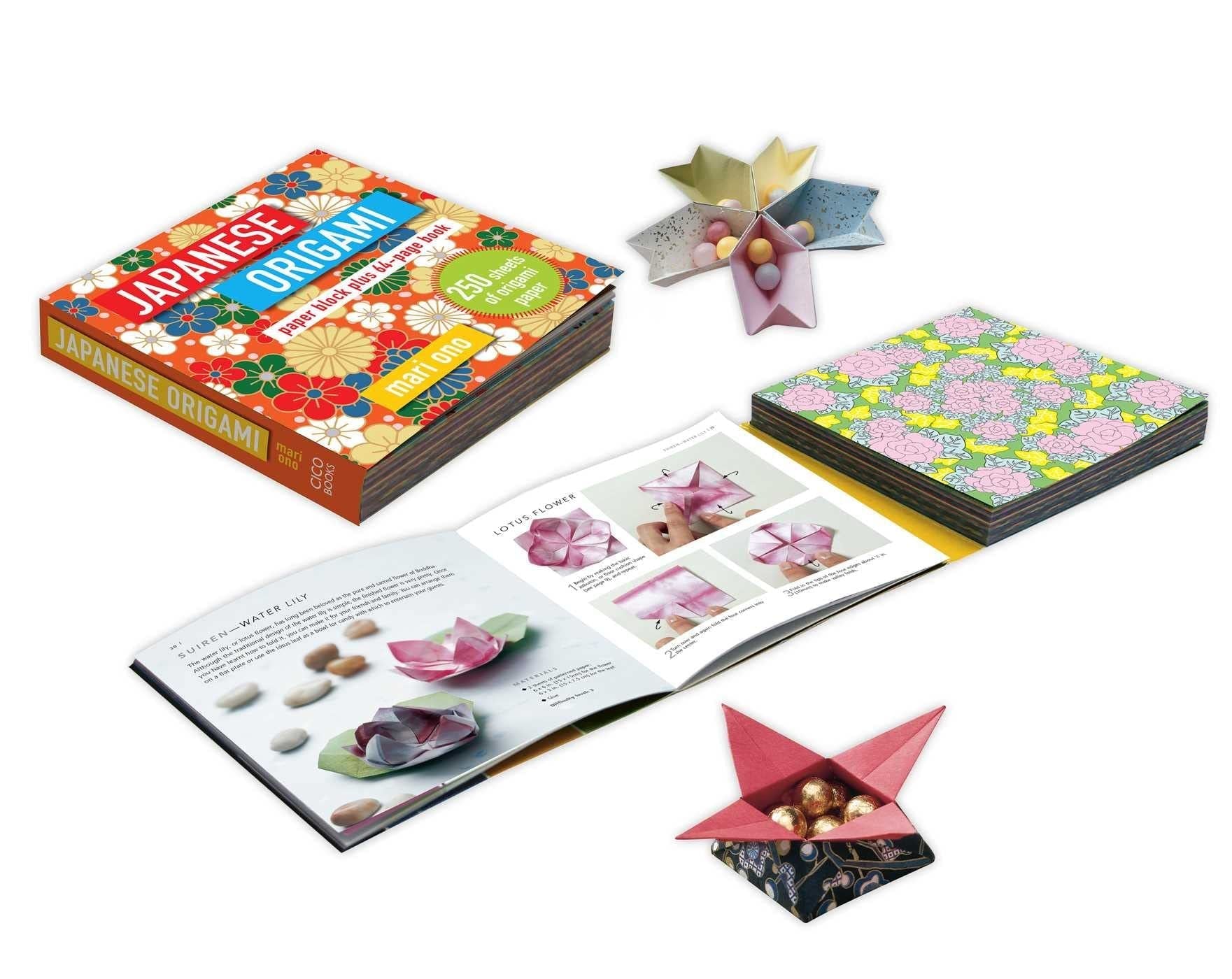 Japanese Origami Paper Block plus Project Book - Image 4