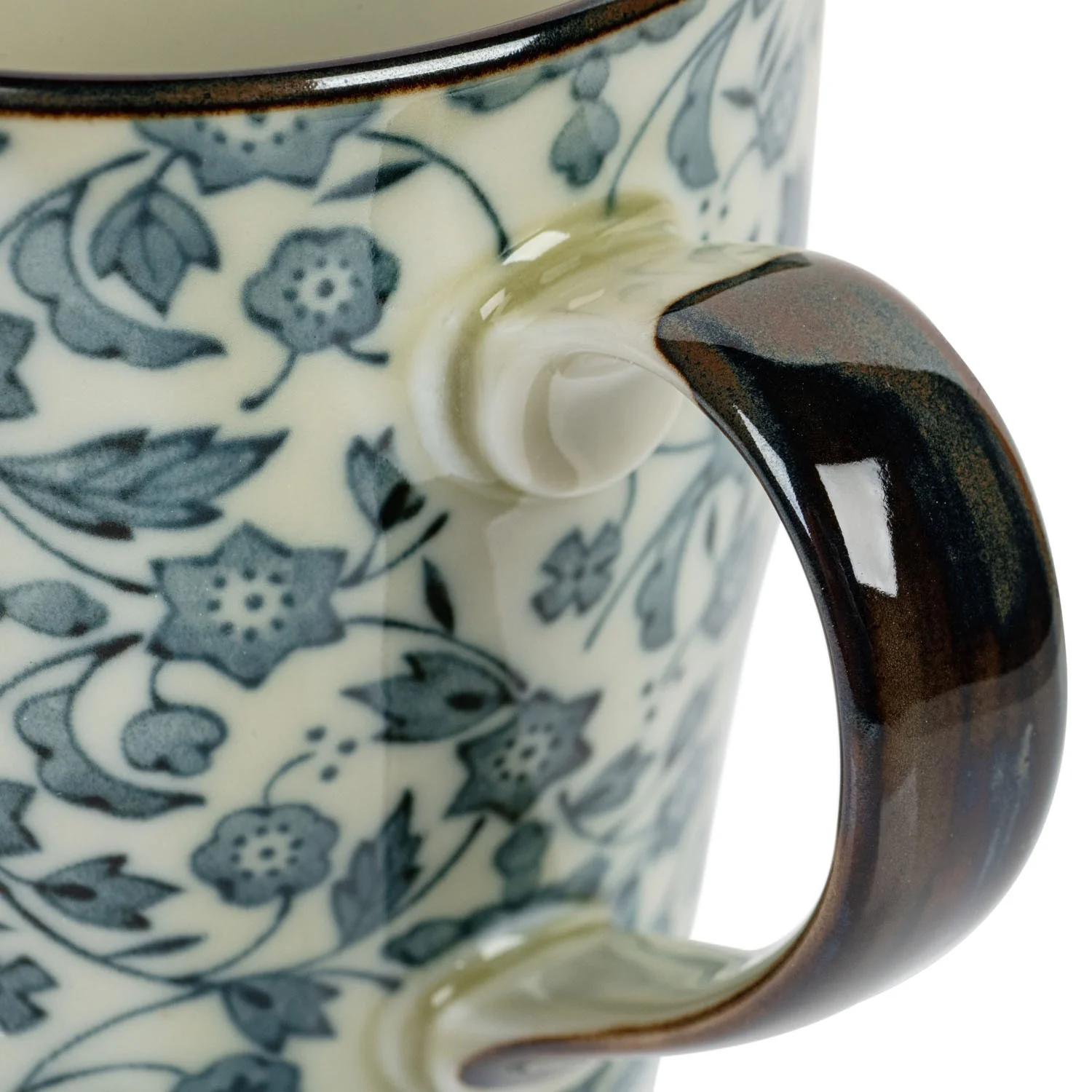 Karakusa Ceramic Japanese Tea Mug - Image 3
