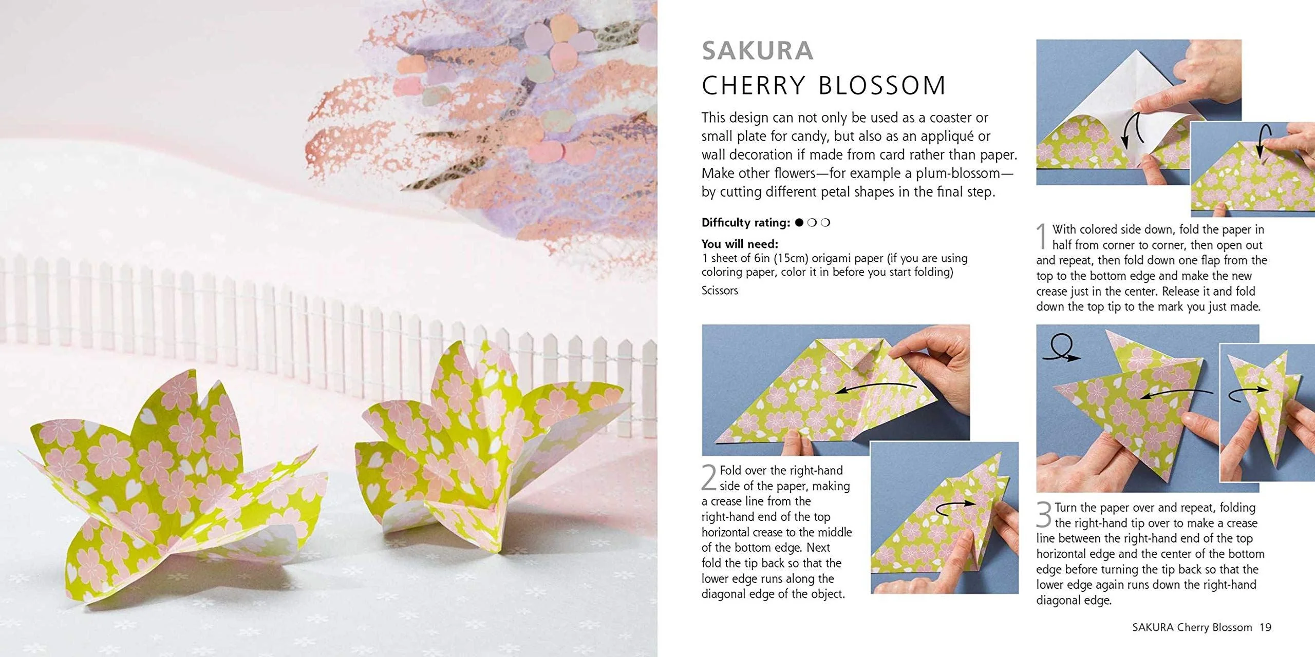 Mindful Origami Paper Block plus Project Book - Image 6