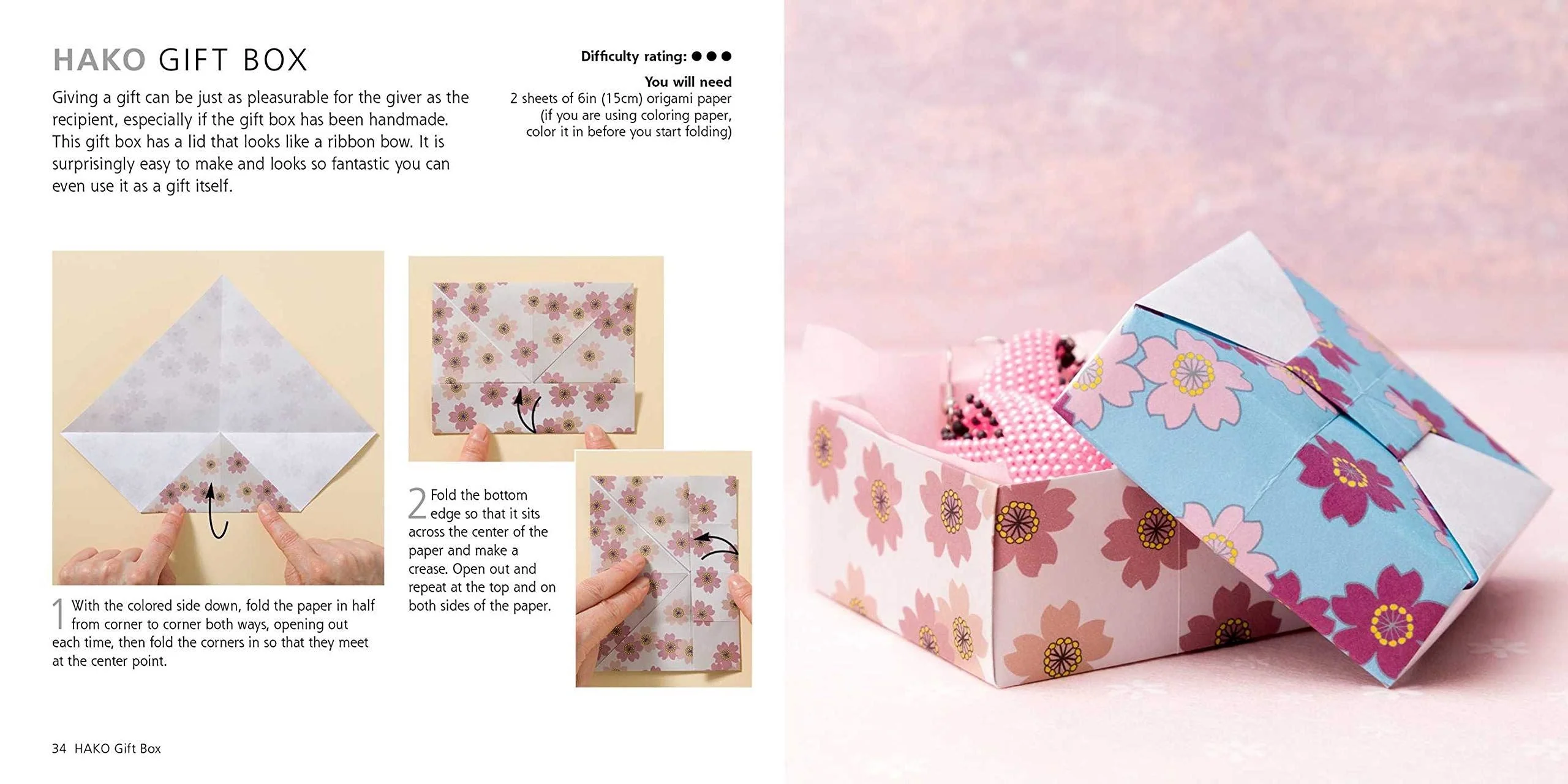 Mindful Origami Paper Block plus Project Book - Image 7