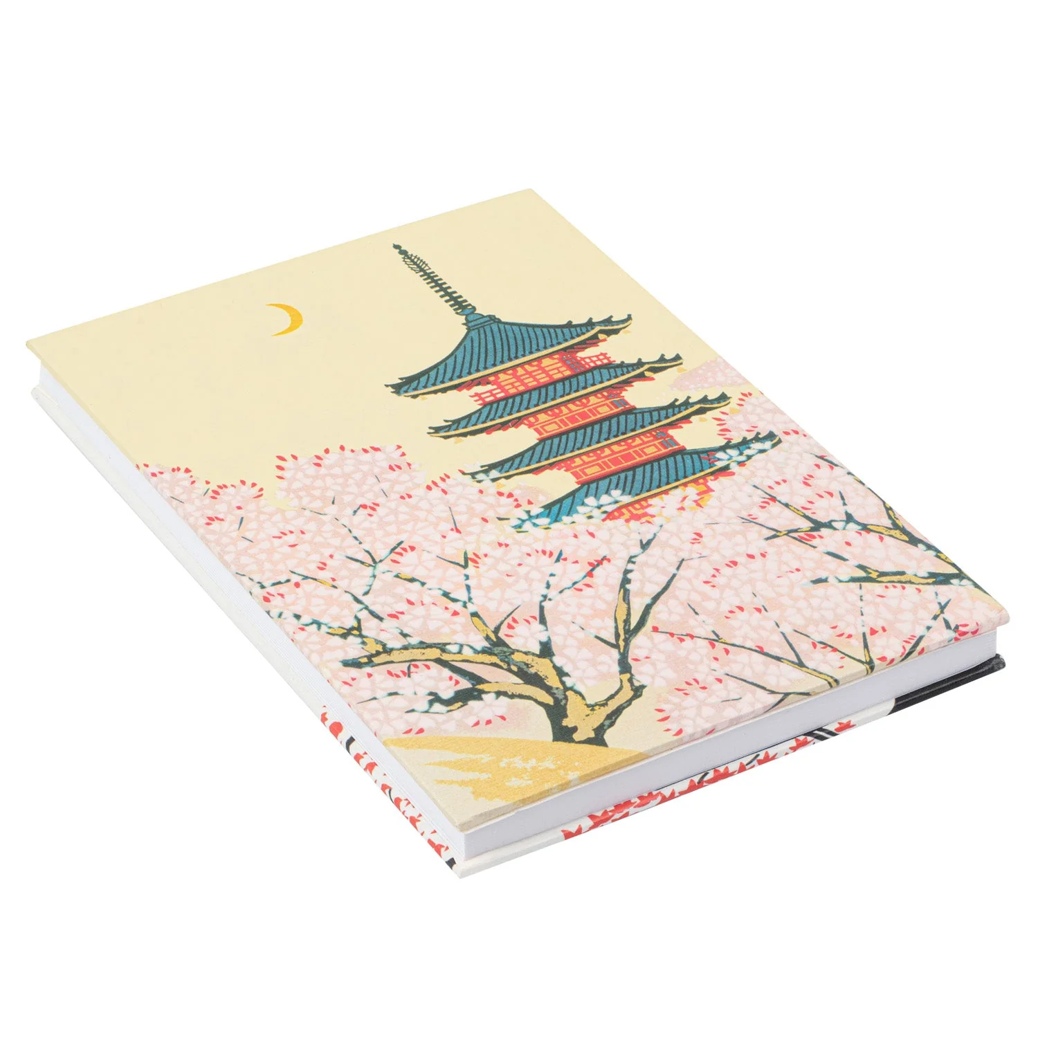 Pagoda and Cherry Blossom Japanese Stamp Book - Image 4
