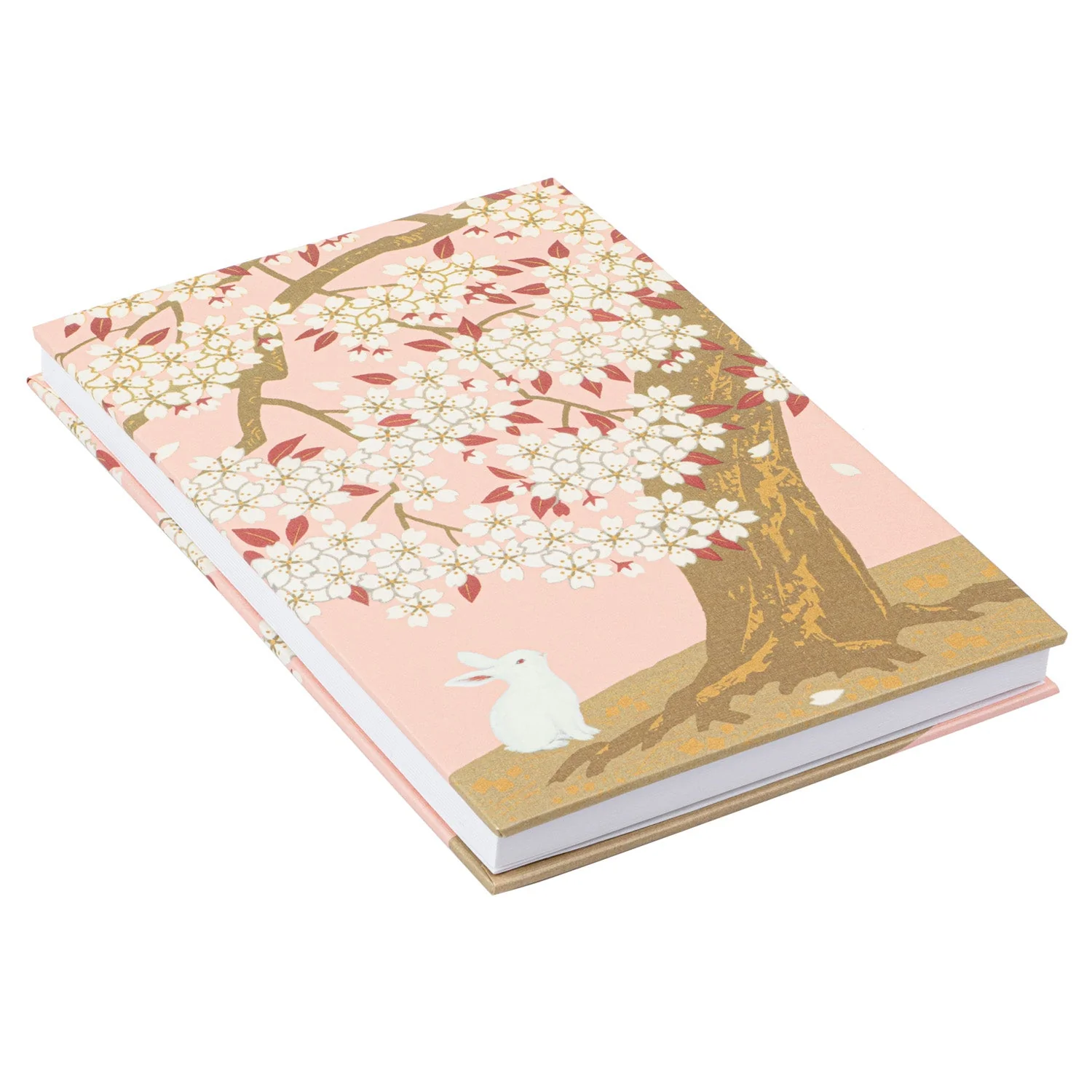 Rabbit and Cherry Blossom Japanese Stamp Book - Image 4