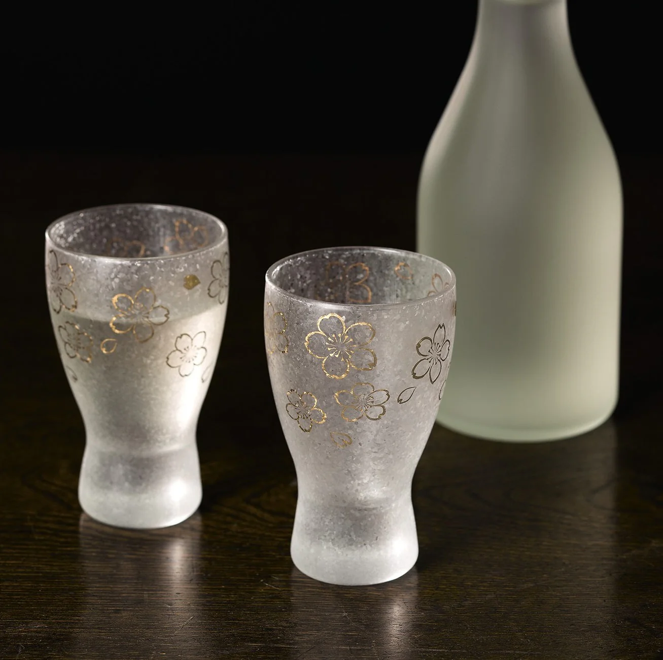 Sakura Premium Japanese Glass Sake Set - Image 4