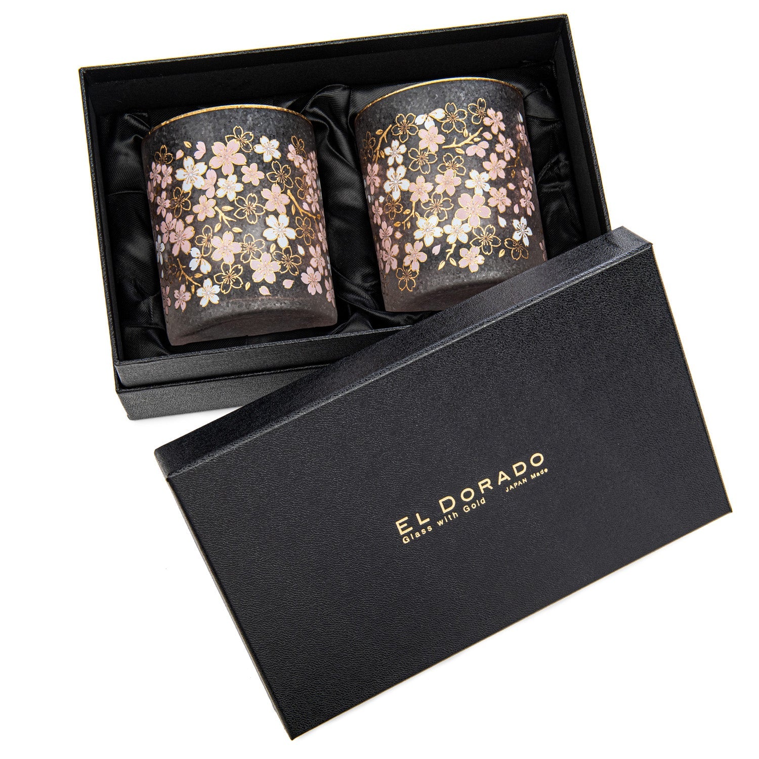 Sakura Set 2 Premium Japanese Glass Tumblers - Image 4