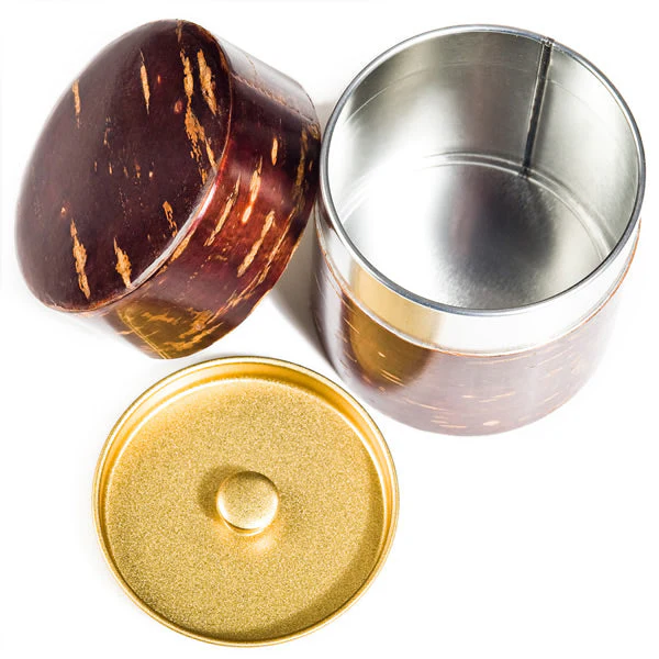 Small Cherry Bark Japanese Tea Caddy - Image 3