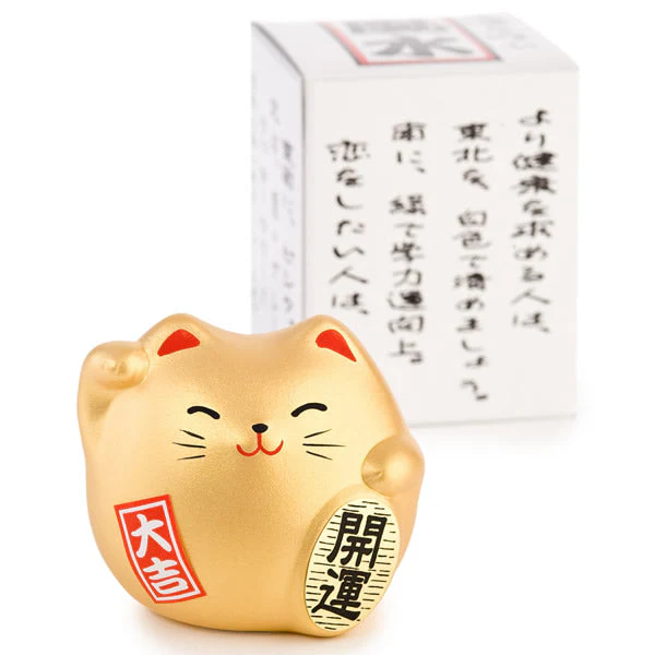 Small Feng Shui Good Fortune Lucky Cat - Image 4