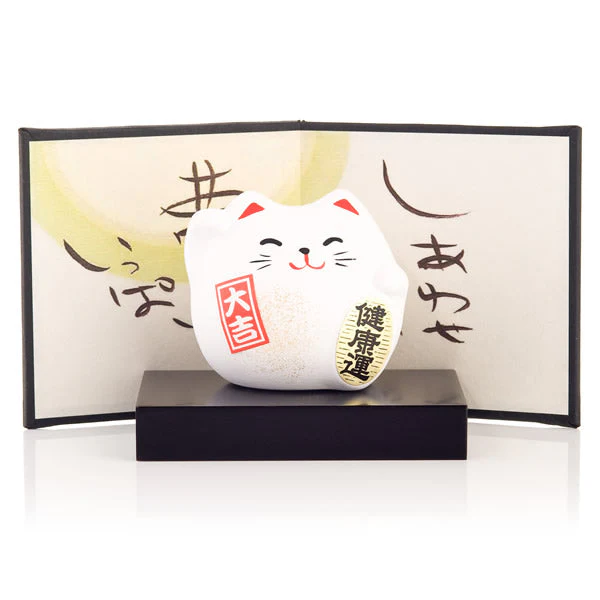 Small Feng Shui Happiness Lucky Cat - Image 3