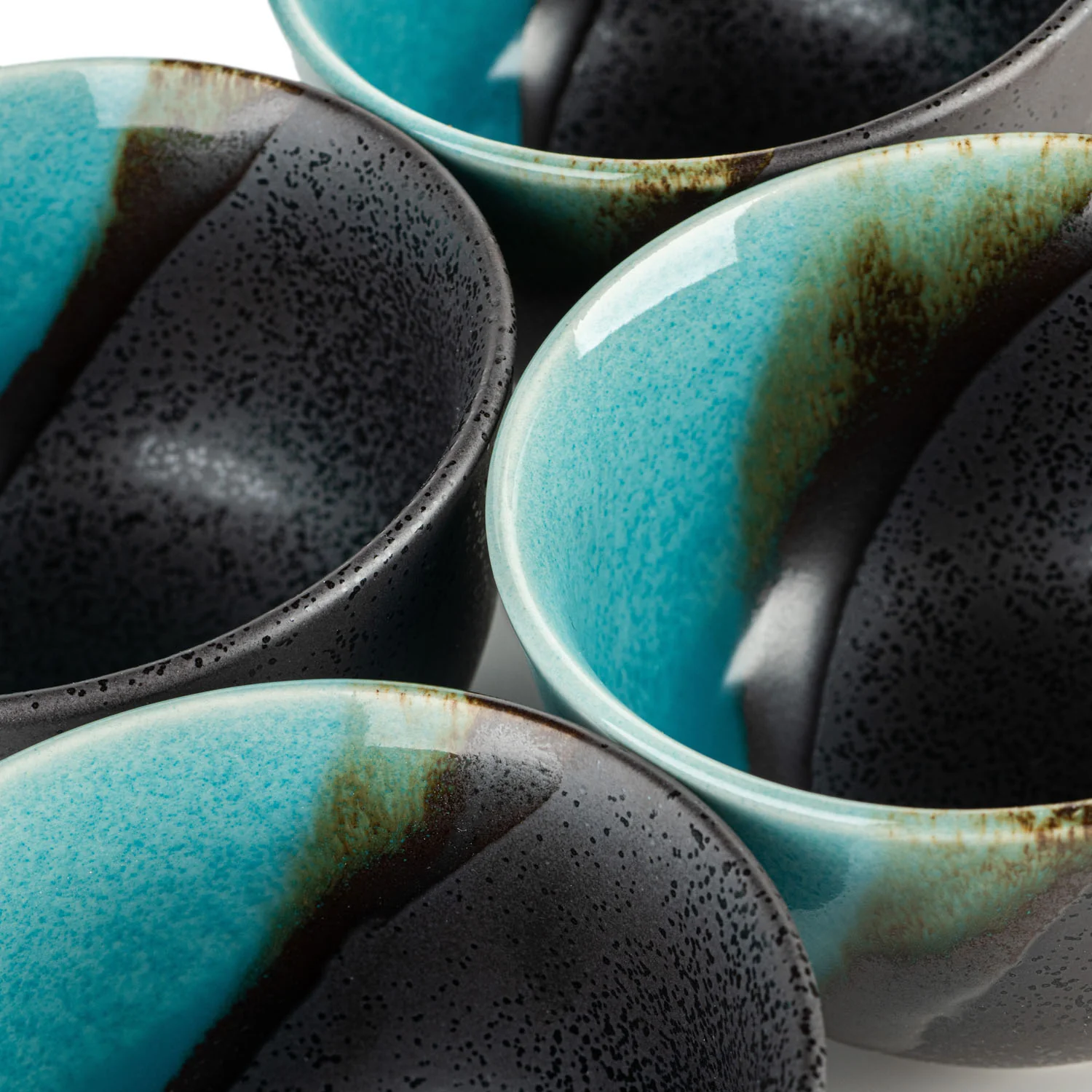 Sora Blue and Grey Japanese Tea Pot Set - Image 3