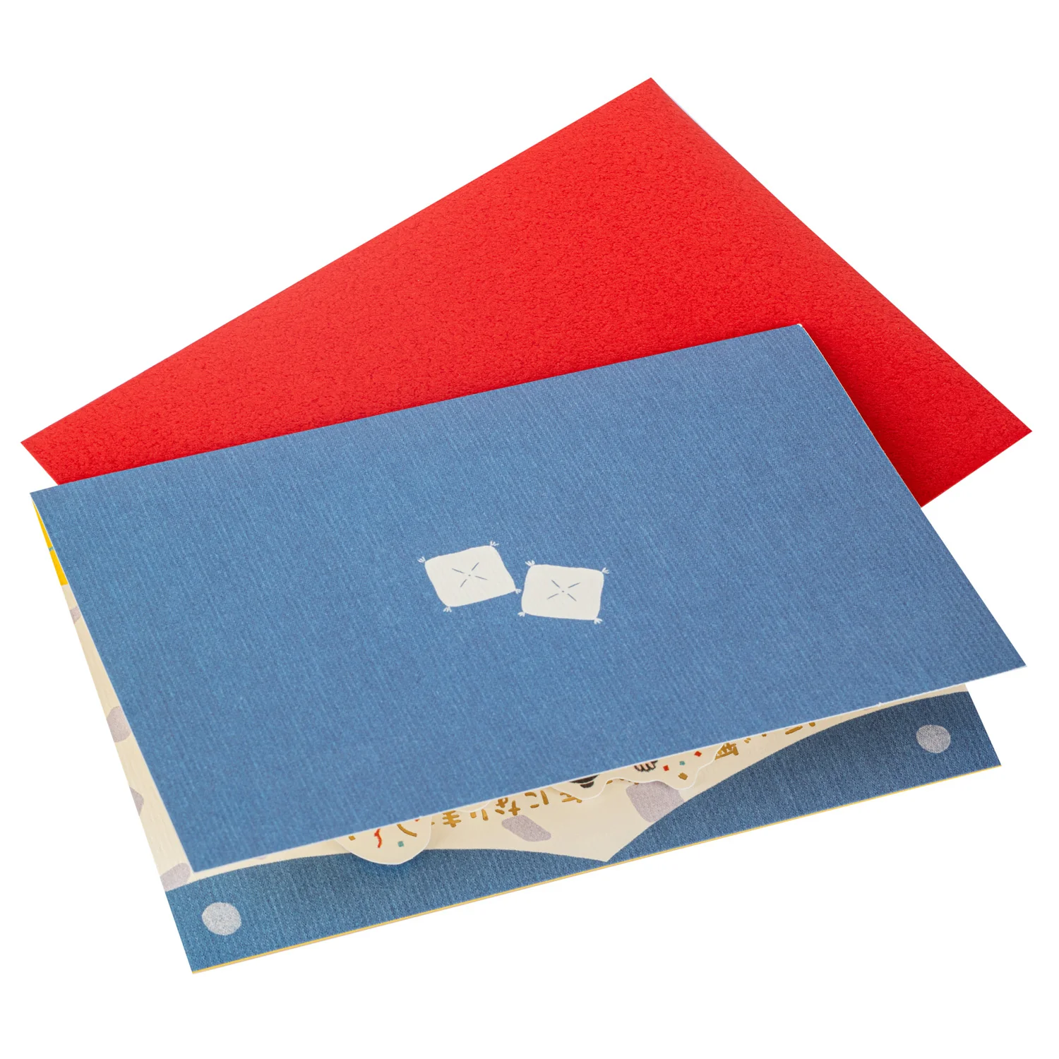 Sumo Wrestlers Pop Open Japanese Birthday Card - Image 3