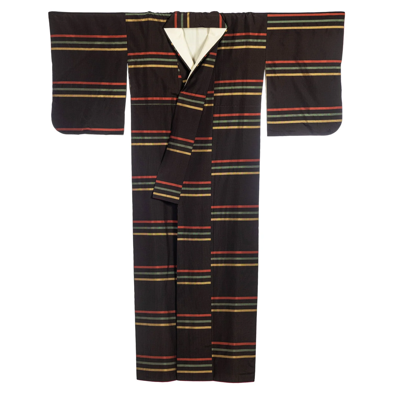 Taisho Vintage Japanese Kimono Robe - Image 3