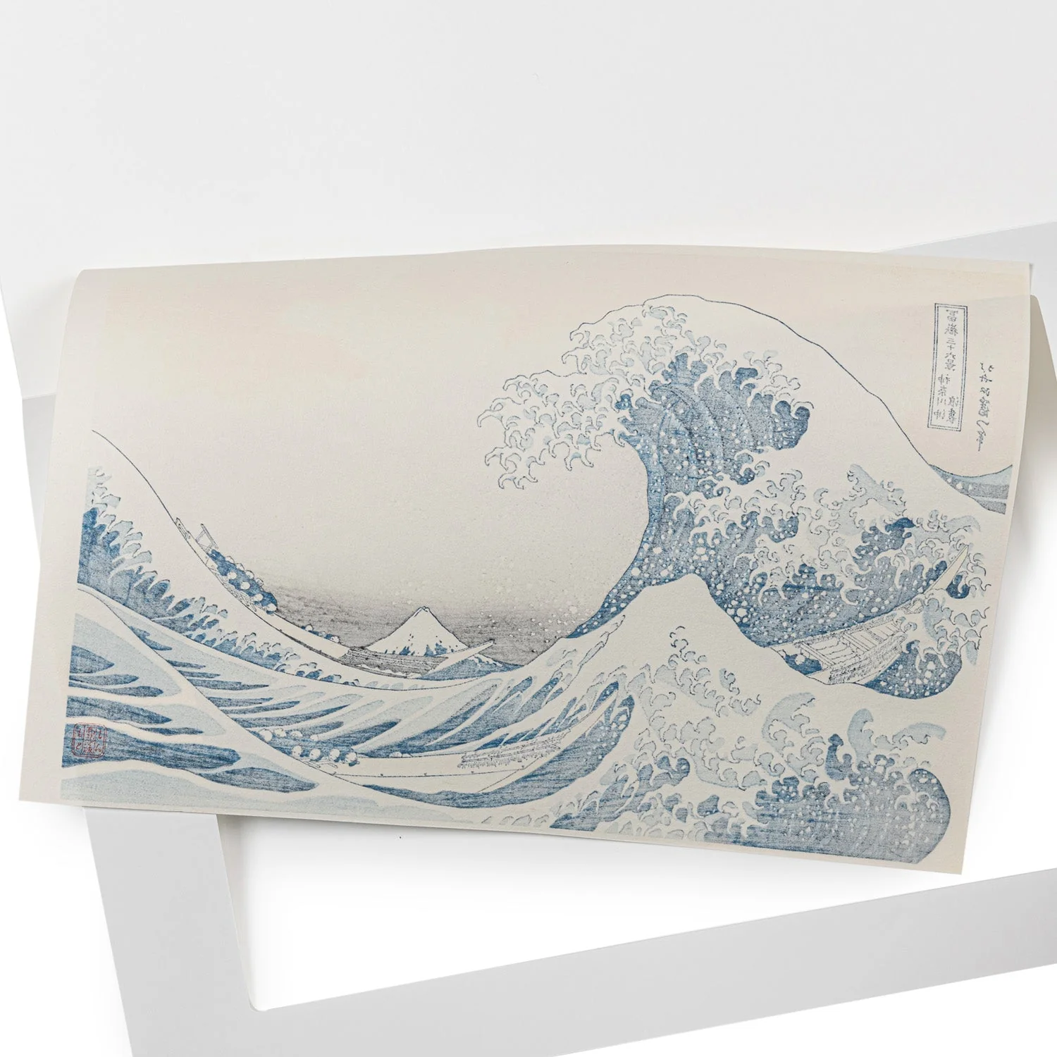 The Great Wave off Kanagawa Woodblock Print - Image 3