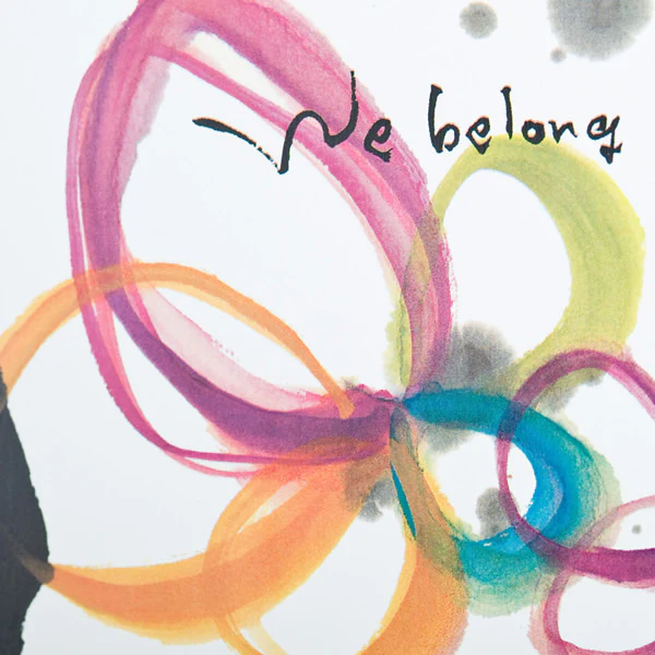 We Belong Together Black Frame A5 Japanese Print - Image 4